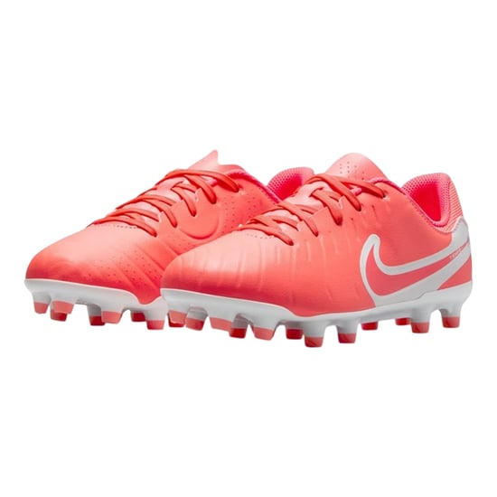 Nike Tiempo Legend 10 voetbalschoenen voor kinderen, voor harde ondergrond (Rood, Wit) - Image 4