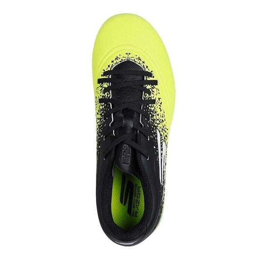 Skechers Stevige grondvoetbalschoenen voor kinderen (Geel/zwart) - Image 3
