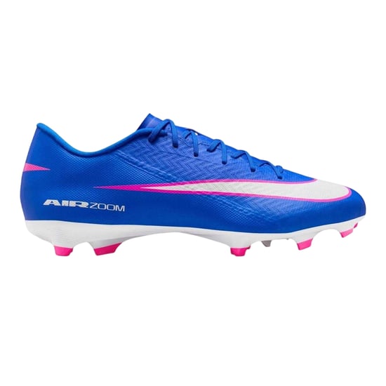 Nike Zoom Mercurial Vapor 16 voetbalschoenen voor heren, voor harde ondergrond (Blauw/Wit/Roze) - Image 1