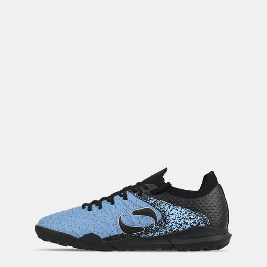 Sondico Childrens/Kids Blaze Astro Turf Trainers (Black/Light Blue) - Image 2