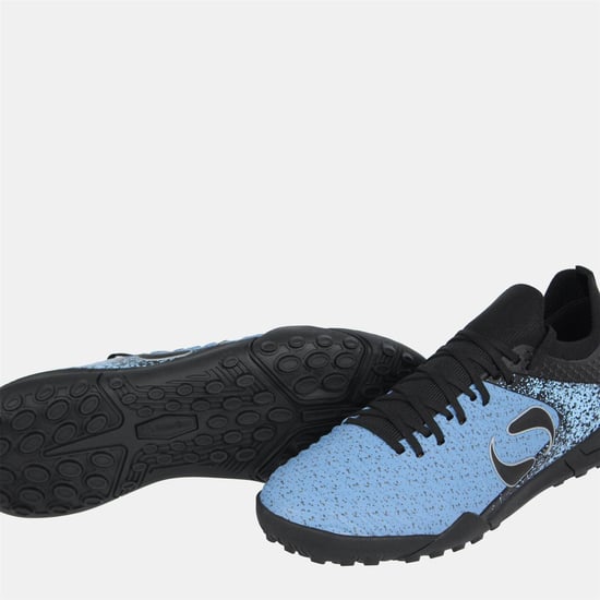 Sondico Childrens/Kids Blaze Astro Turf Trainers (Black/Light Blue) - Image 3