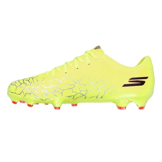 Skechers SKX 01 Academy voetbalschoenen voor kinderen (voor harde ondergrond) (Geel/zwart) - Image 2