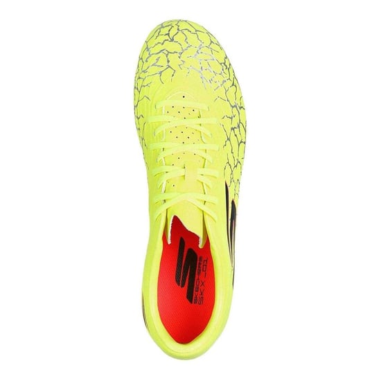 Skechers SKX 01 Academy voetbalschoenen voor kinderen (voor harde ondergrond) (Geel/zwart) - Image 3