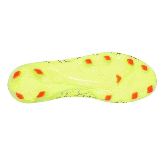 Skechers SKX 01 Academy voetbalschoenen voor kinderen (voor harde ondergrond) (Geel/zwart) - Image 4