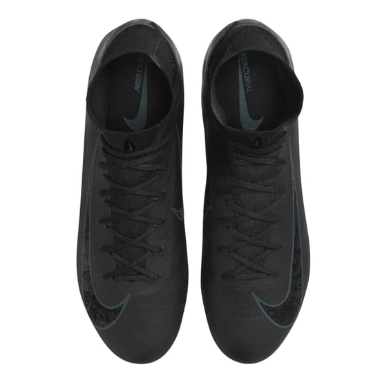 Nike Unisex voetbalschoenen voor volwassenen, Mercurial Firm Ground (Zwart, Groen) - Image 3