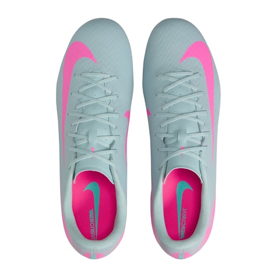 Nike Zoom Mercurial Vapor 16 voetbalschoenen voor heren, voor harde ondergrond (GRIJS/PINK) - Image 4