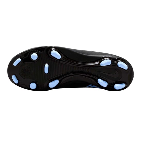 Nike Barn Vapor Fast Gräsfotbollsskor (Svart/Blå) - Image 4