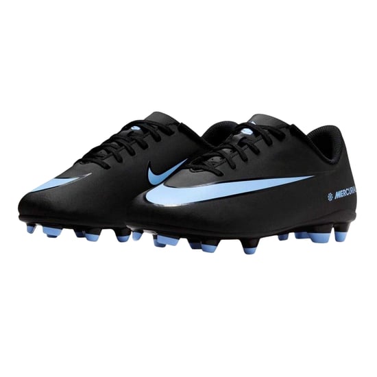 Nike Barn Vapor Fast Gräsfotbollsskor (Svart/Blå) - Image 5