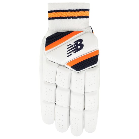 New Balance DC 1280 Youth White Cricket Batting Gloves - Image 3