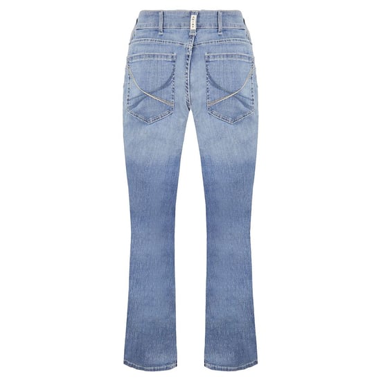 Ariat Real Denim Mid Rise Boot Cut Light Blue Womens Vivian Jeans - Image 2