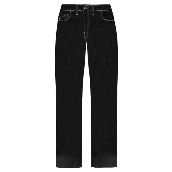 Emporio Armani J33 Regular Fit Wide Leg Womens Jeans - Image 1
