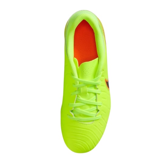 Nike Tiempo Legend 10 voetbalschoenen voor kinderen, voor harde ondergrond (Volt/Zwart) - Image 2