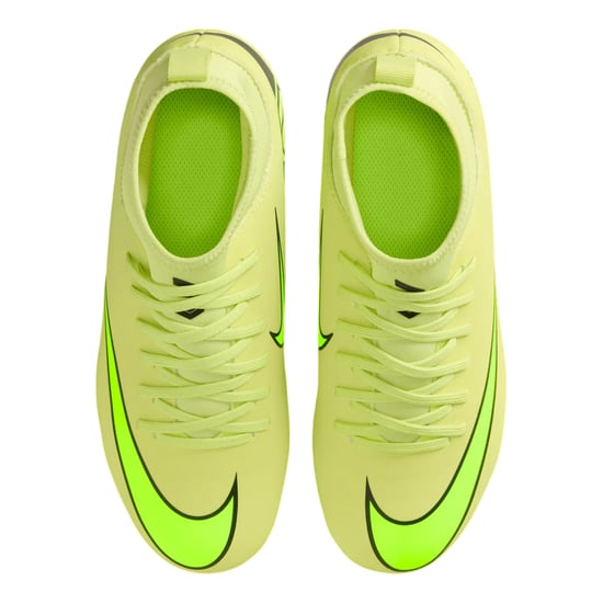 Nike Mercurial-fotbollsskor för barn/ungdomar, för fast underlag (Volt/Crimson) - Image 3