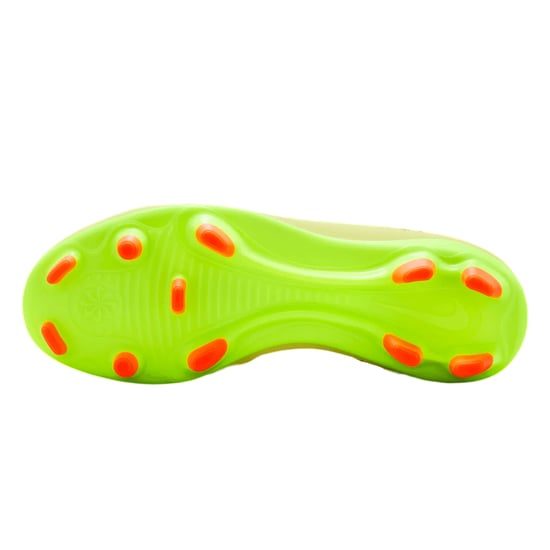 Nike Mercurial-fotbollsskor för barn/ungdomar, för fast underlag (Volt/Crimson) - Image 4