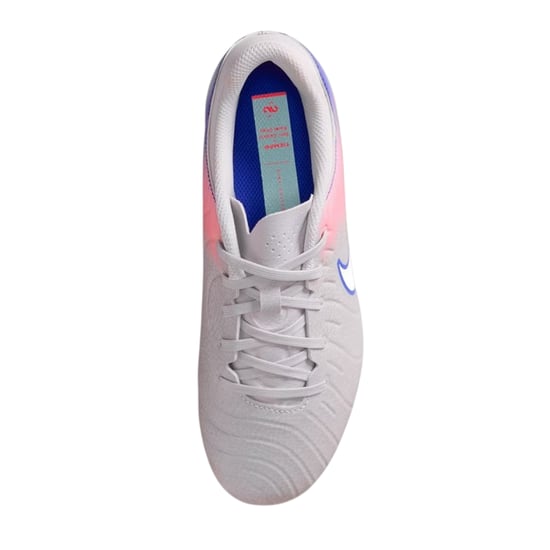 Nike Tiempo Legend 10 voetbalschoenen voor kinderen, voor harde ondergrond (Grijs/Blauw) - Image 2