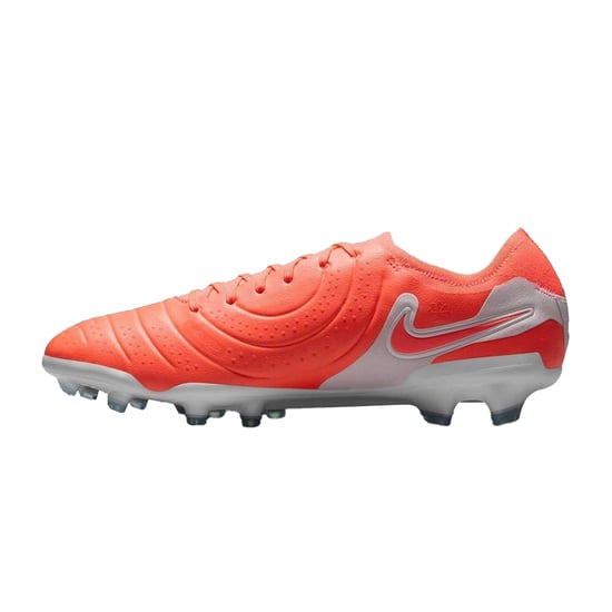 Nike Tiempo Legend 10 leren voetbalschoenen voor heren, voor harde ondergrond (Rood, Wit) - Image 3