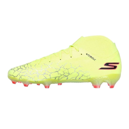 Skechers Elite-voetbalschoenen voor kinderen voor harde ondergrond (Geel/zwart) - Image 2