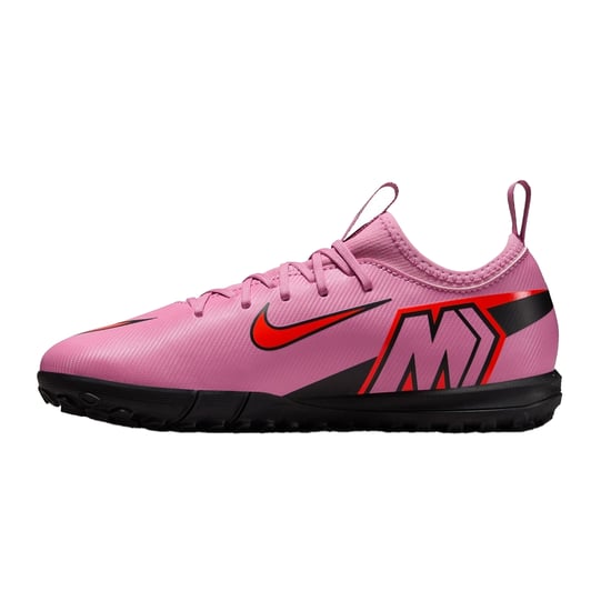Nike Zoom Mercurial Vapor 16 fotbollsskor för barn/ungdomar (Rosa/Svart) - Image 3