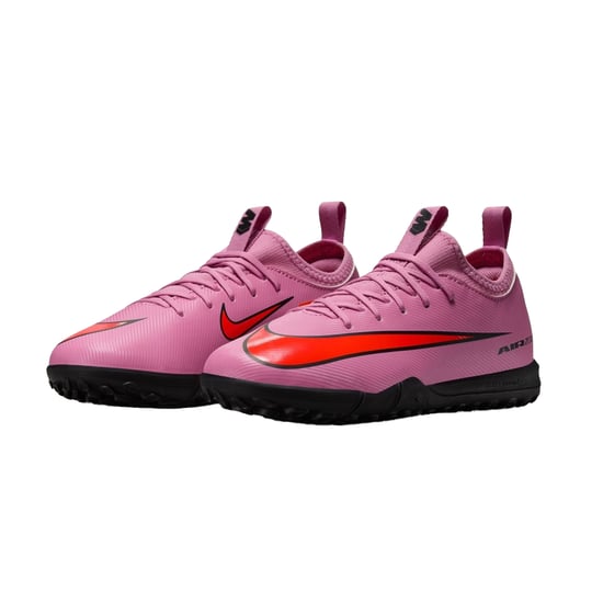 Nike Zoom Mercurial Vapor 16 fotbollsskor för barn/ungdomar (Rosa/Svart) - Image 5