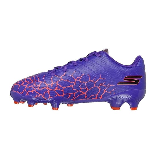 Skechers Stevige grondvoetbalschoenen voor kinderen (Paars) - Image 2