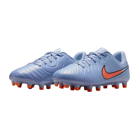 Nike Tiempo Legend 10 voetbalschoenen voor kinderen, voor harde ondergrond (Blauw/Zwart) - Image 4
