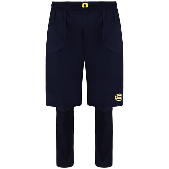 Skins Series-5 Mens Navy Travel And Recovery Long Tights - Image 1