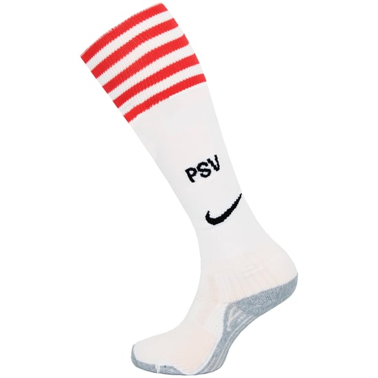 Nike PSV Eindhoven Red/White/Grey Football Socks - Image 1