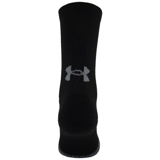 Under Armour 3-Pack Tech Crew Sport Kids Black Socks - Image 2