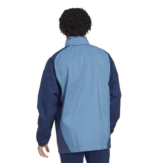 Castore Heren Arsenal FC Regular Raglan Jacket (Blauw) - Image 2