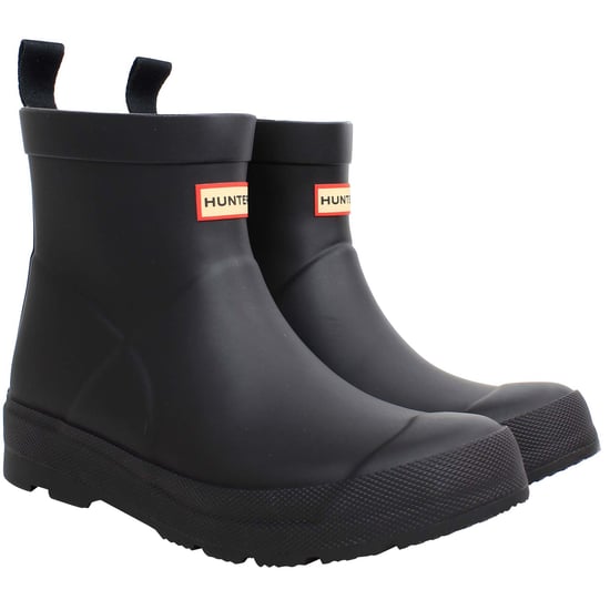 Hunter Play Kids Black Wellington Boots - Image 2