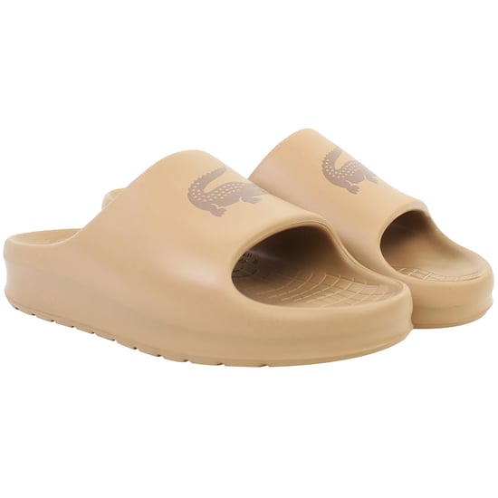 Lacoste Serve Slide 2.0 223 1 CFA Womens Brown Sliders - Image 2