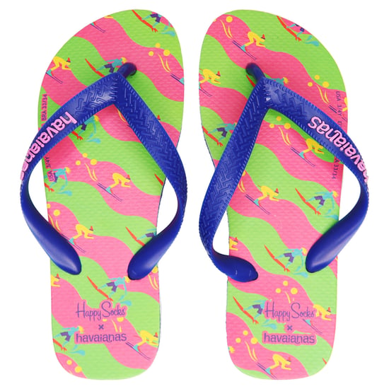 Havaianas x Happy Socks Womens Multicoloured Flip-Flops - Image 2