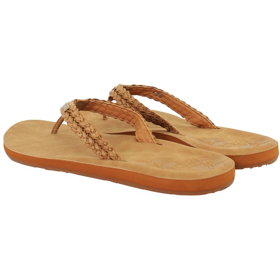 Roxy Lili II Womens Brown Flip-Flops - Image 3