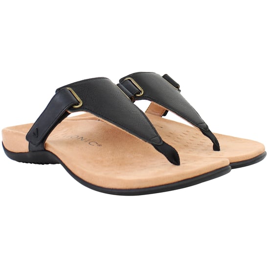 Vionic Rest Wanda Womens Black Flip-Flops - Image 2