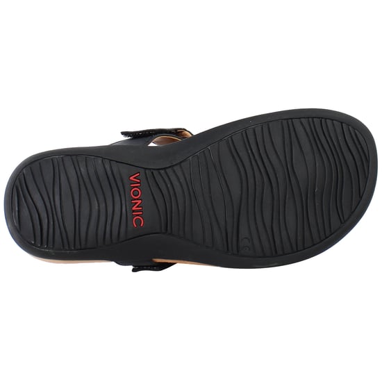 Vionic Rest Wanda Womens Black Flip-Flops - Image 5