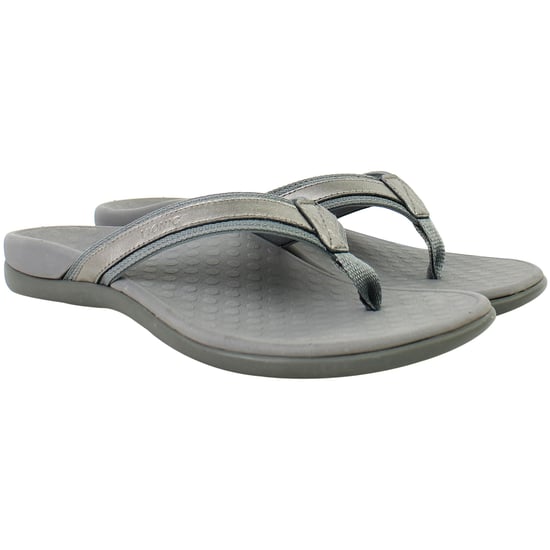 Vionic Islander Womens Grey Flip-Flops - Image 2