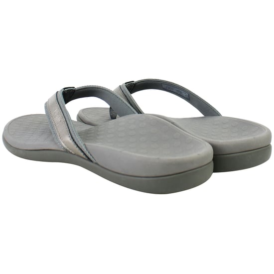Vionic Islander Womens Grey Flip-Flops - Image 3