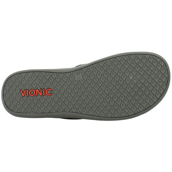 Vionic Islander Womens Grey Flip-Flops - Image 5