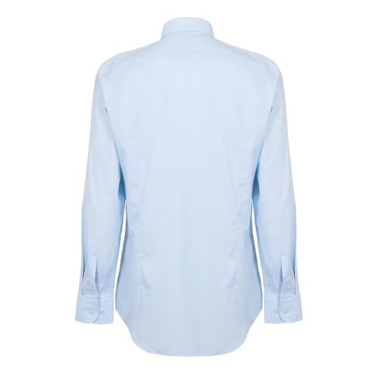 Boss H-Hank Overhemd met Spread Collar (Lichtblauw) - Image 2