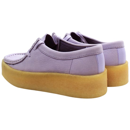 Clarks Wallabee Cup Womens Lilac Shoes - Image 3