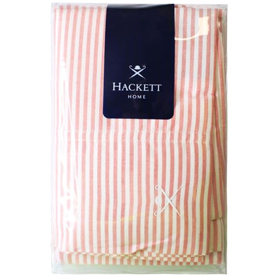 Hackett Home Pinpoint Oxford Red Pillowcases - Image 2