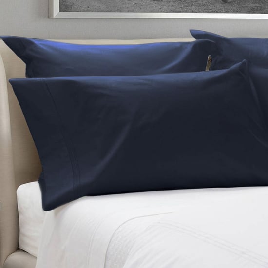 Hackett Home European Navy Blue Cotton Pillowcase - Image 4