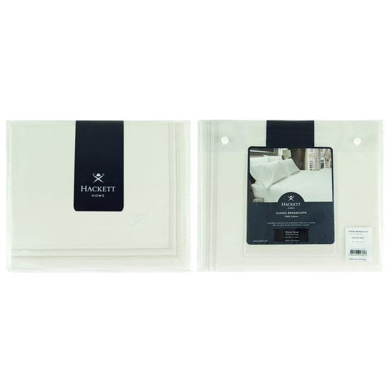 Hackett Home Classic Broadcloth Double Duvet Cover - Image 1