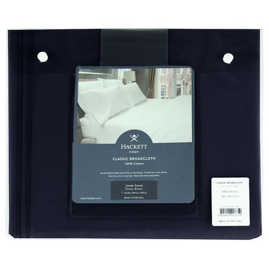 Hackett Home Pinpoint Double Duvet Cover - Image 1
