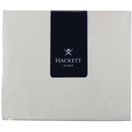 Hackett Classic Broadcloth Solid Fitted Grey Sheet Double - Image 2