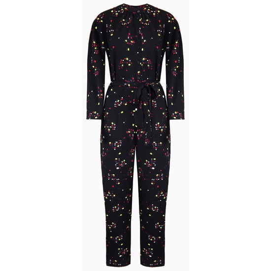 Armani Exchange Patterned Womens Black Jumpsuit - Image 1