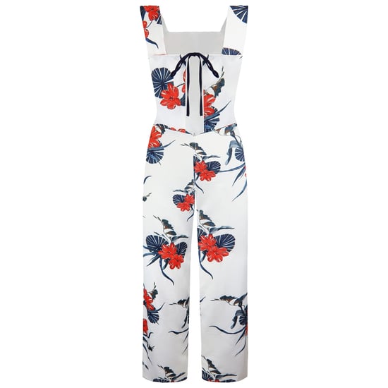Armani Exchange Hibiscus Womens White Jumpsuit - Image 3