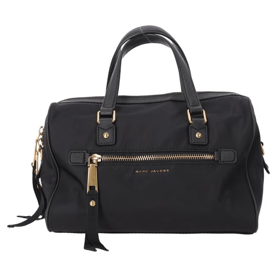 Marc Jacobs Trooper Bauletto Schoudertas in Zwart Nylon - Image 1