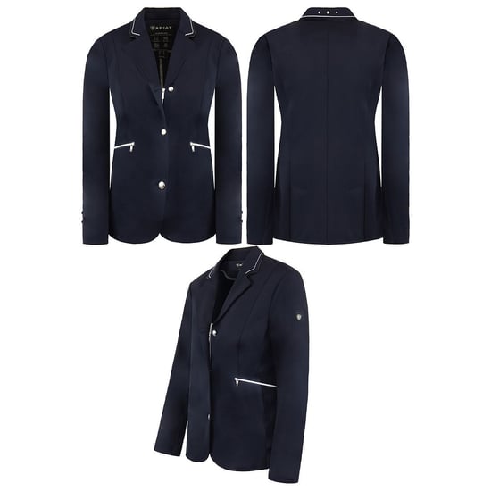 Ariat Galatea Asteri Womens Navy Show Coat - Image 4