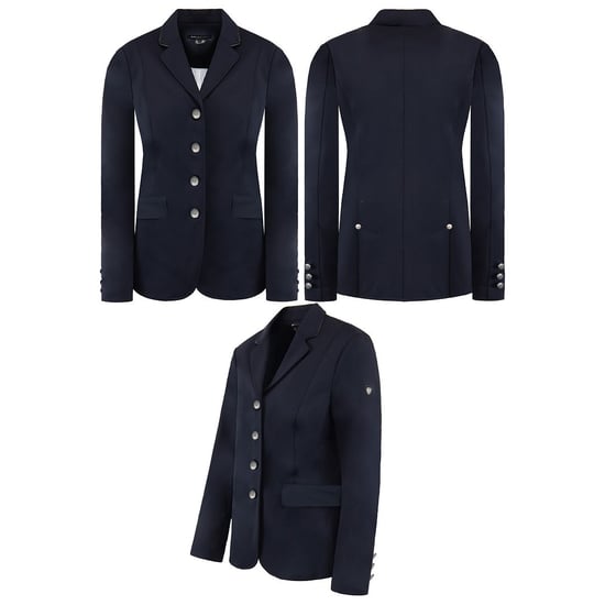 Ariat Palladium Womens Navy Blue Show Coat - Image 4